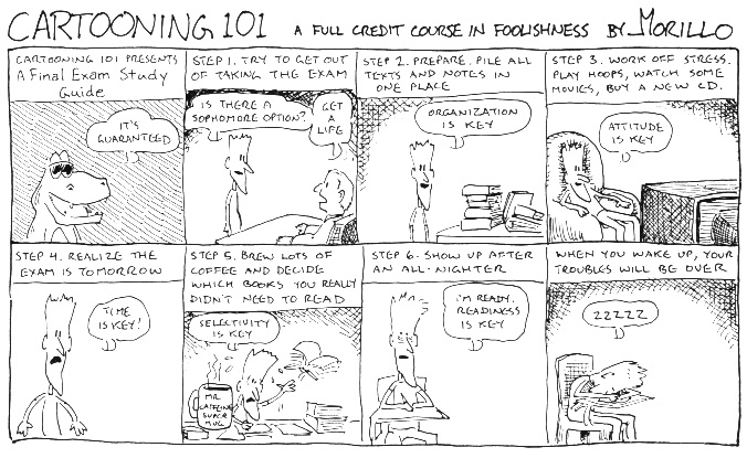 Comic: A Full Credit Course in Foolishness - By Morillo